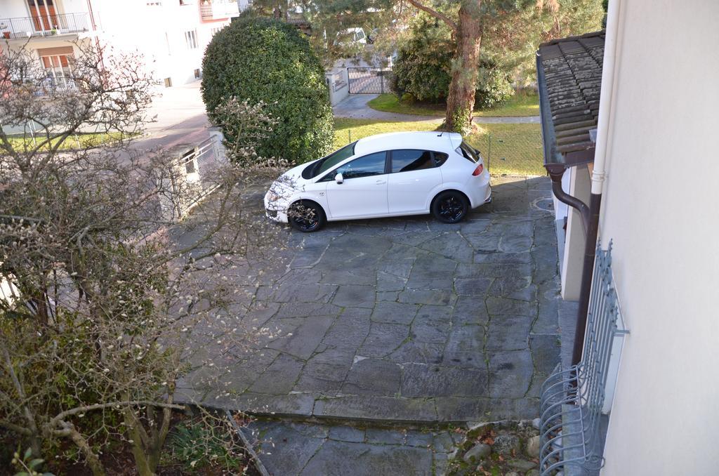 Locarno, Casa Pioda - Nahe Zentrum, Mit Balkon Und Parkplatz Luaran gambar